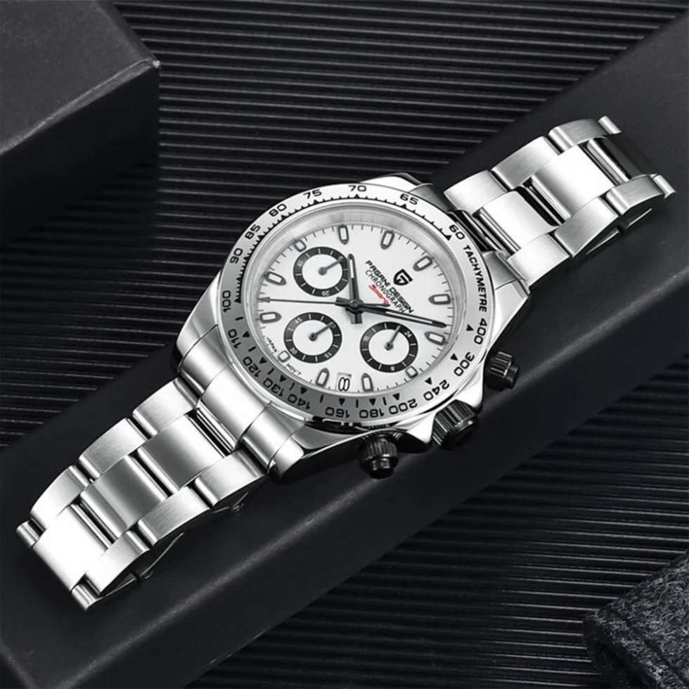 large Часы мужские Pagani Design PD-1727 Silver-White 3
